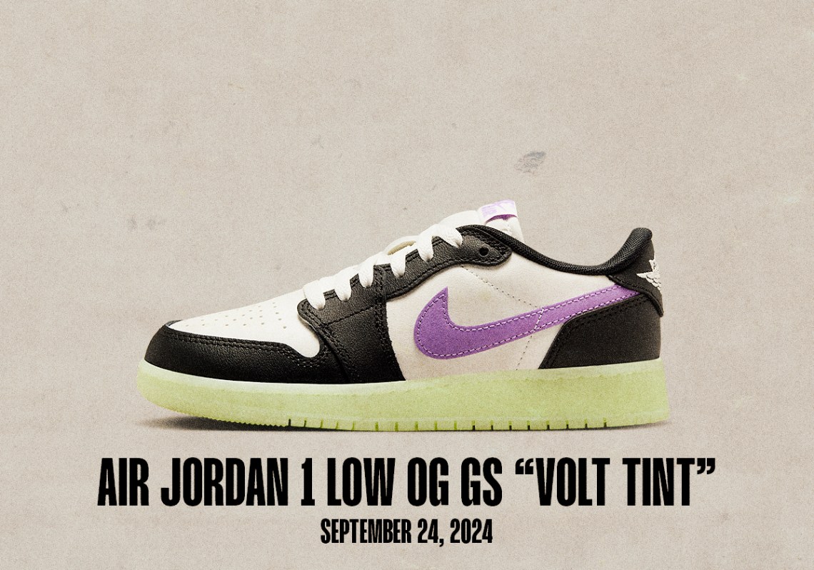 Sneaker Releases September 22 September 28 Air Jordan 1 Low Og Gs