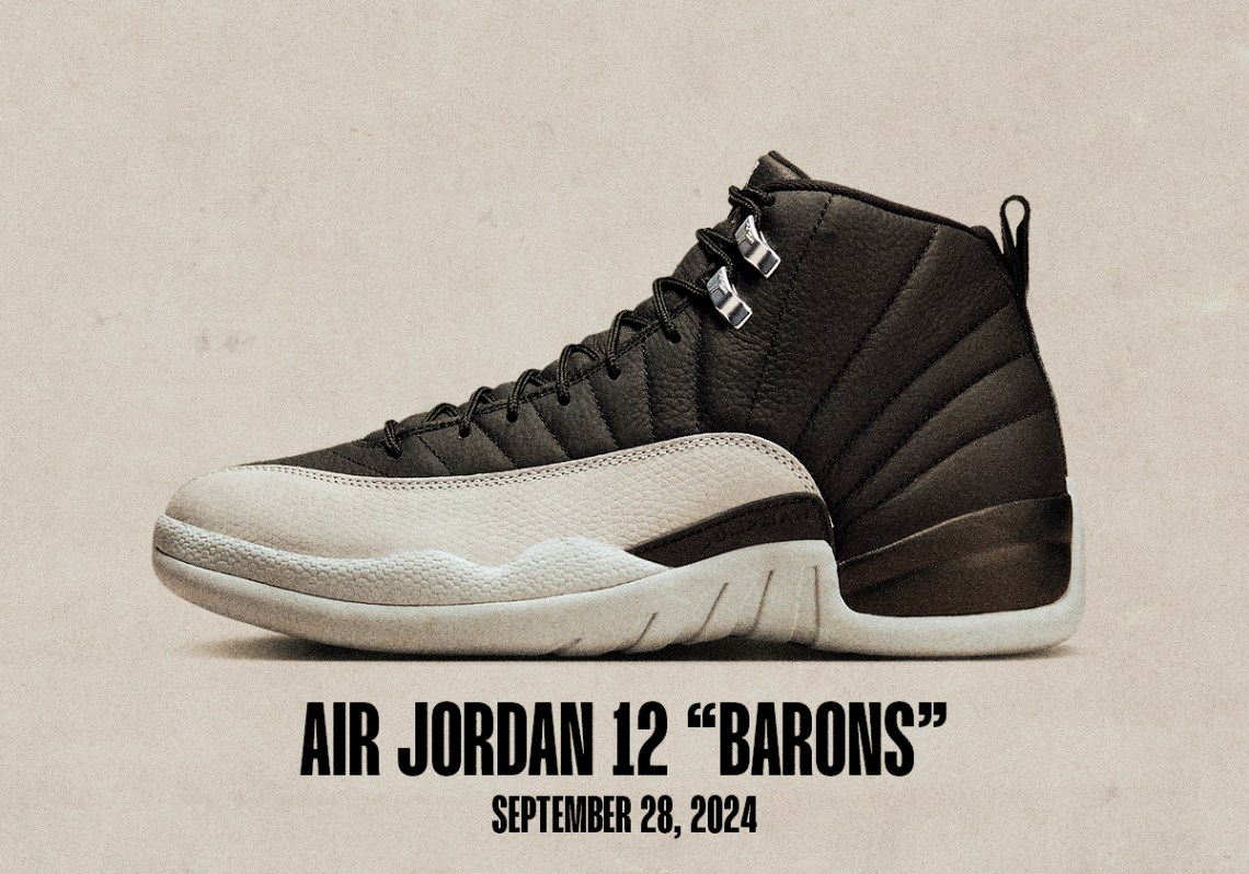 Sneaker Releases September 22 September 28 Air Jordan 12 Barons