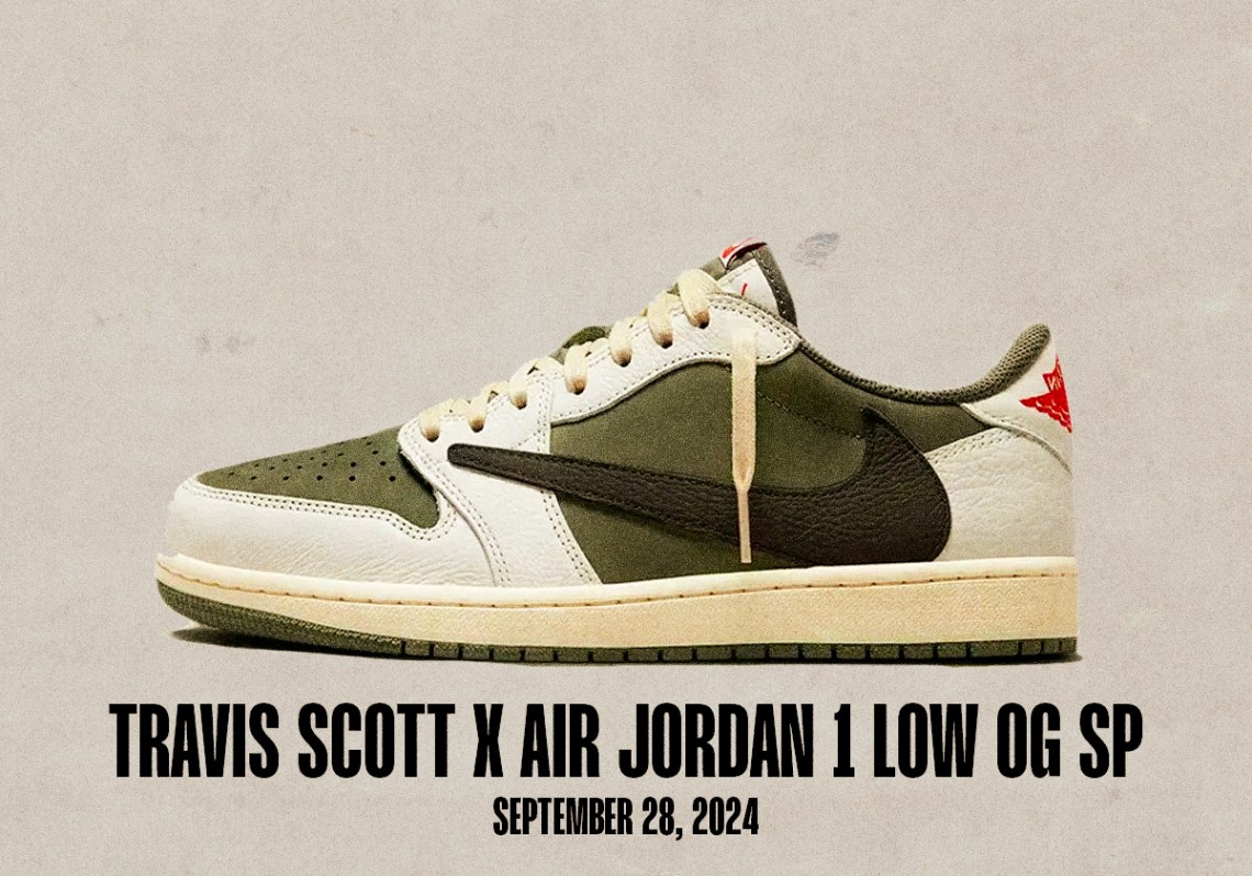 Sneaker Releases September 22 September 28 Travis Aj1