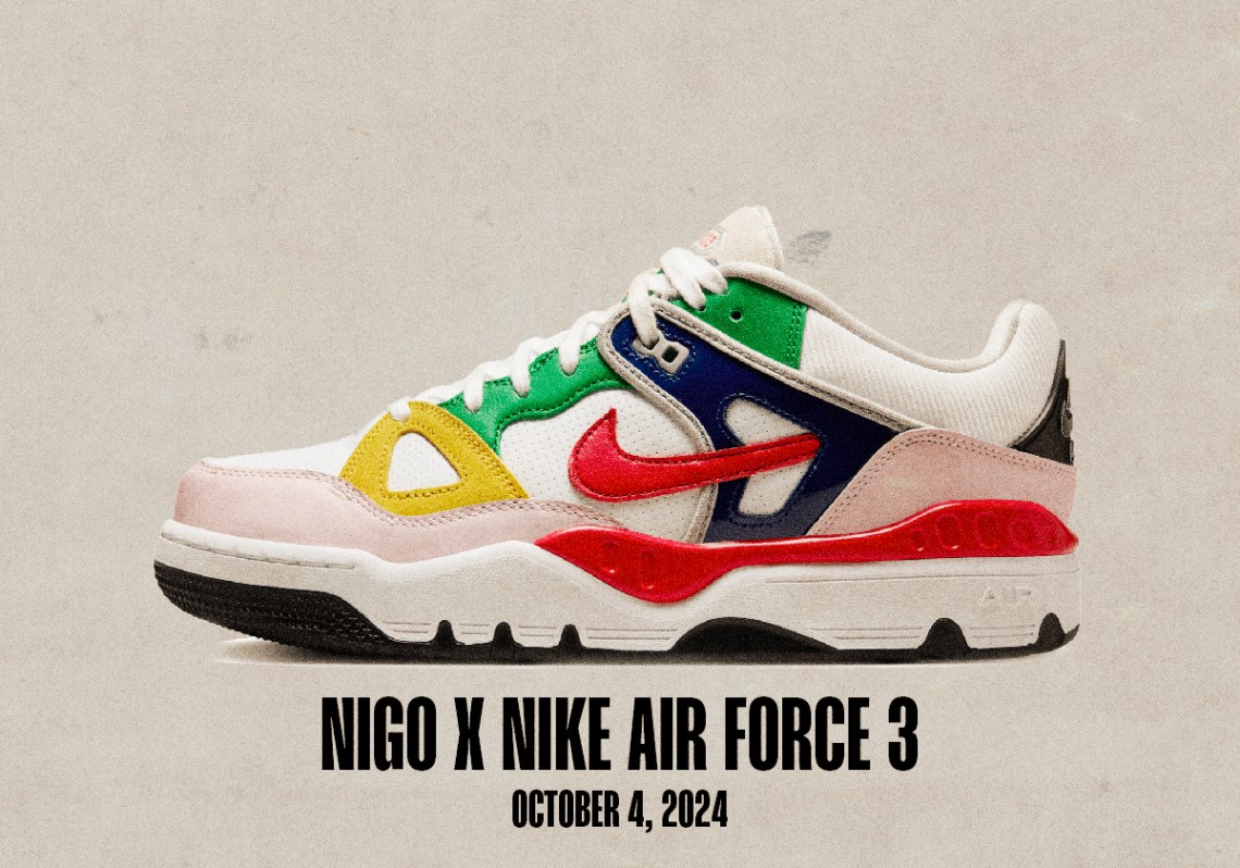 Sneaker Releases September 29 October 5 2024 Nigo Nike Air Force 3