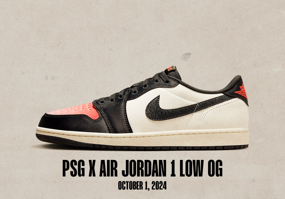 Sneaker Releases September 29 October 5 2024 Psg Air Jordan 1