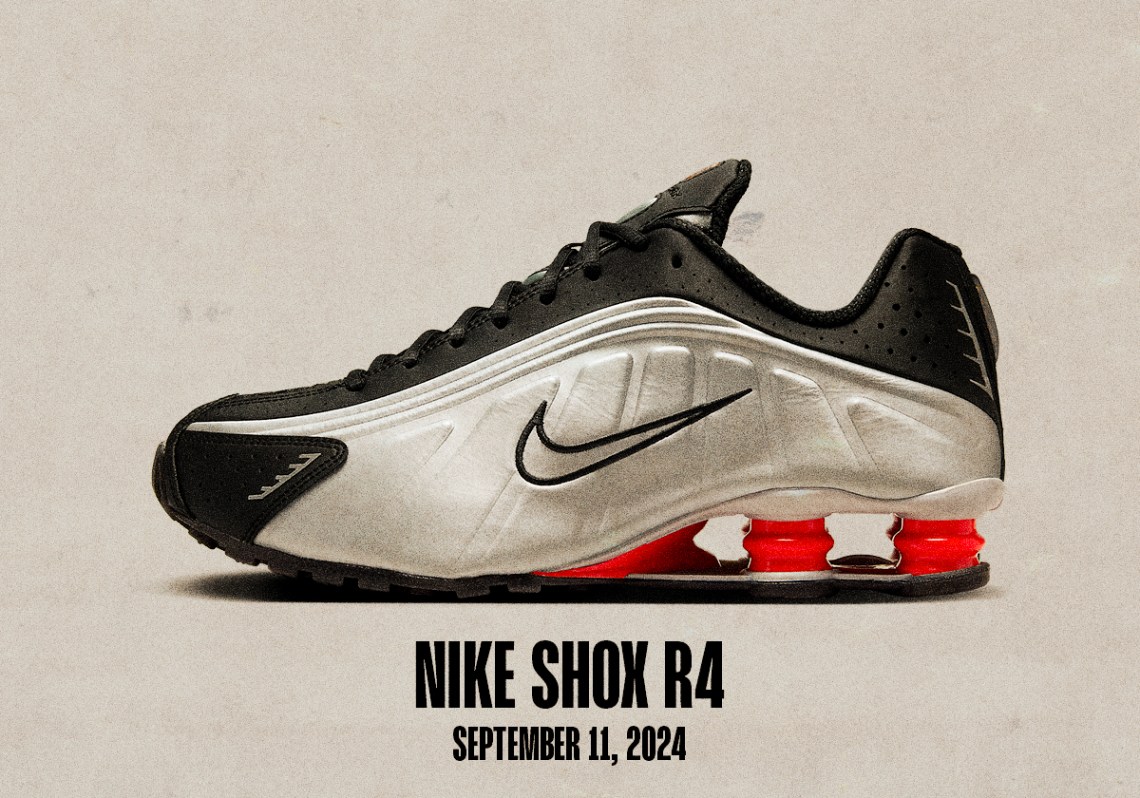 Sneaker Releases September 8 September 14 2024 Nike Shox R4