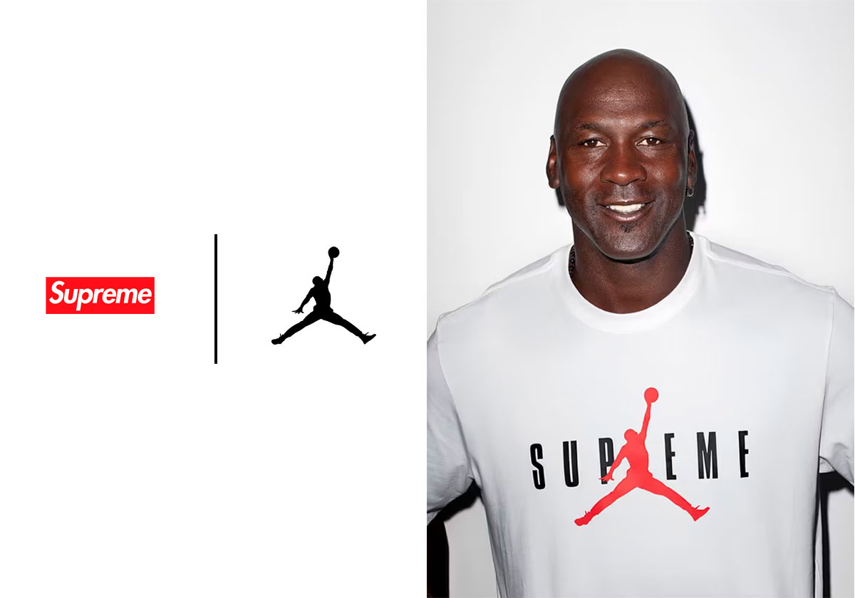 Supreme and jordan collab on sale