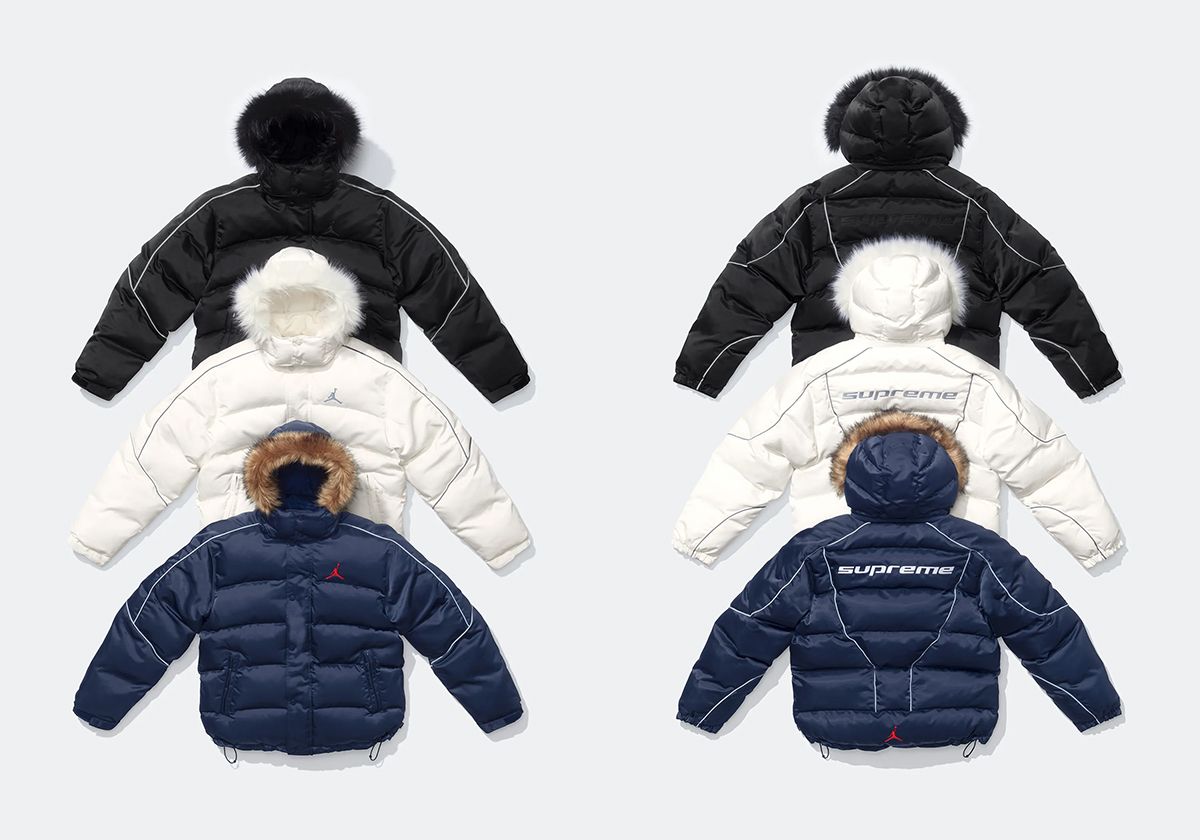 Supreme Jordan Puffer Jackets