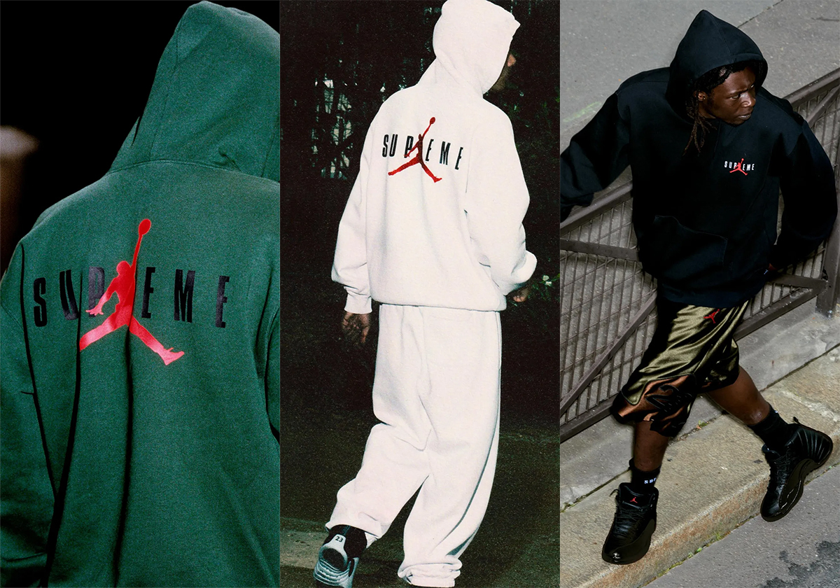 Supreme jordan hoodie on sale