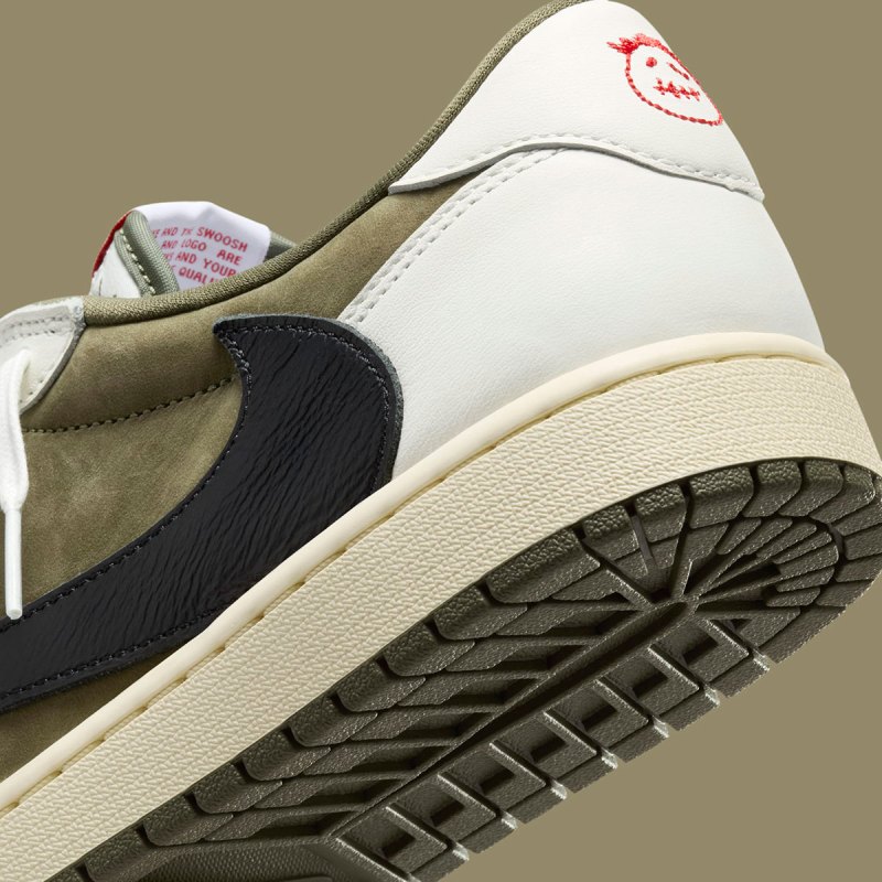 travis scott jordan 1 olive