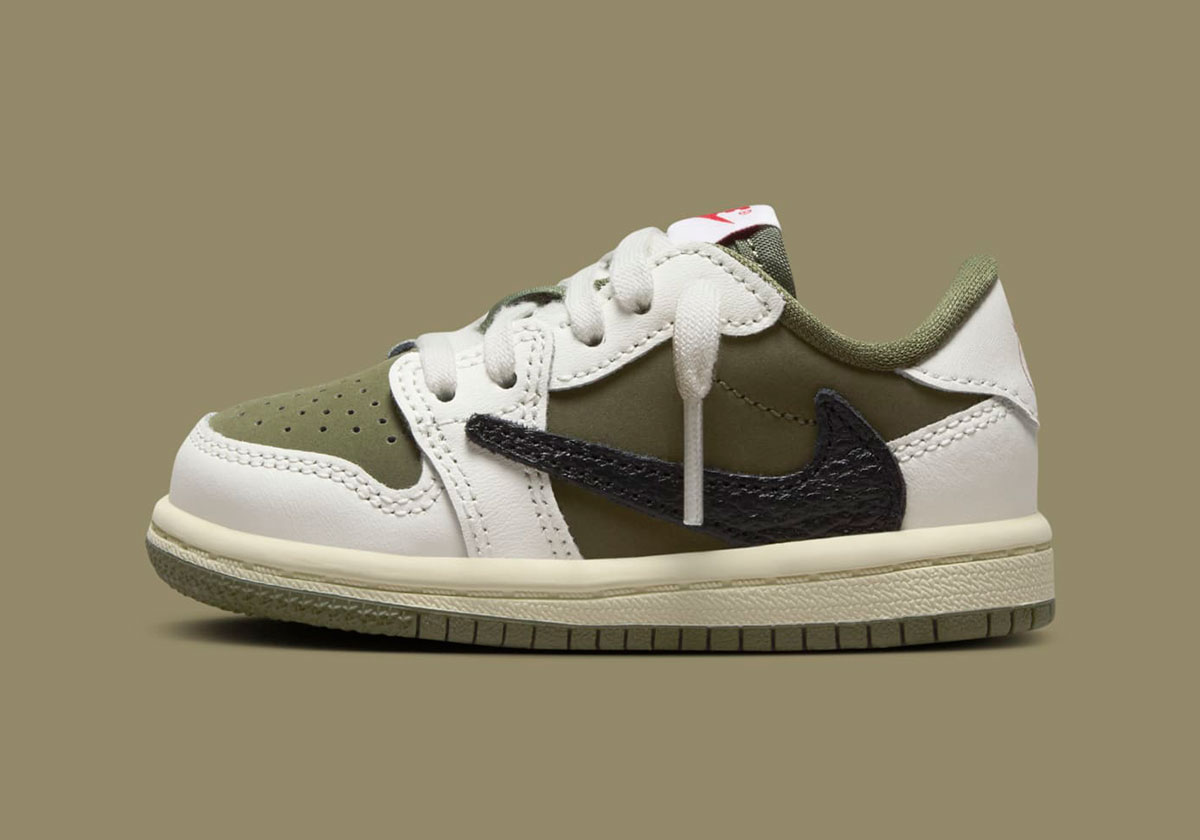 Travis Scott M10 jordan 1 Low Medium Olive Do5441 200 Td 1