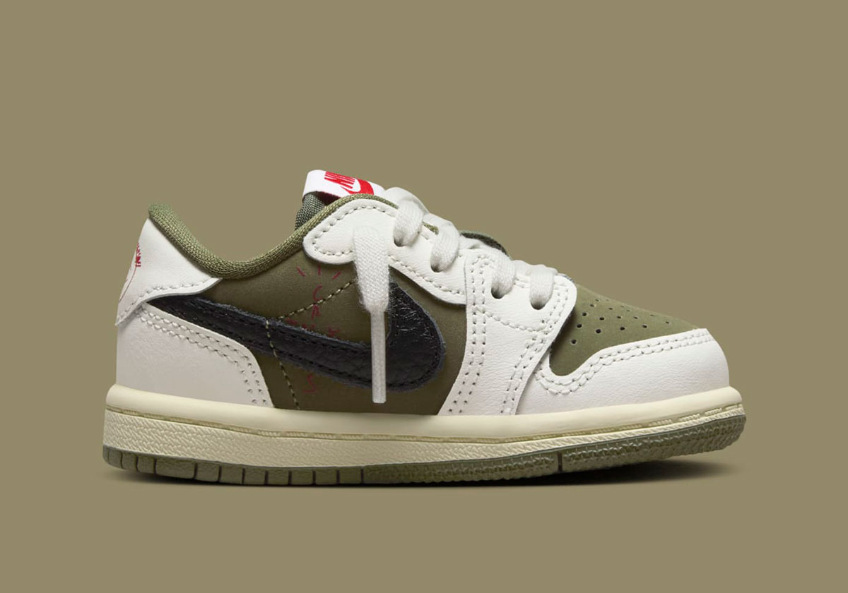 Travis Scott Jordan 1 Low Medium Olive Do5441 200 Td 7