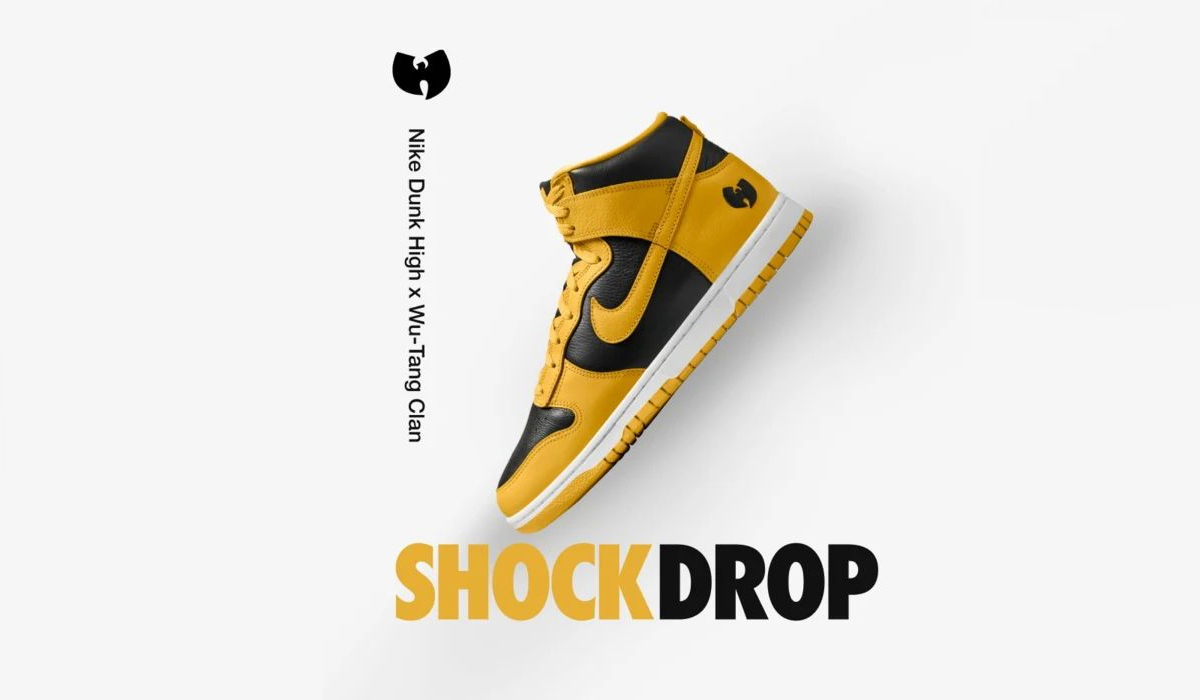 Wu Tang Dunk Shock Drops