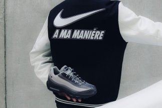 A Ma Maniére Announces Air Max 95 Release Date, Unveils womens nike Varsity Jacket