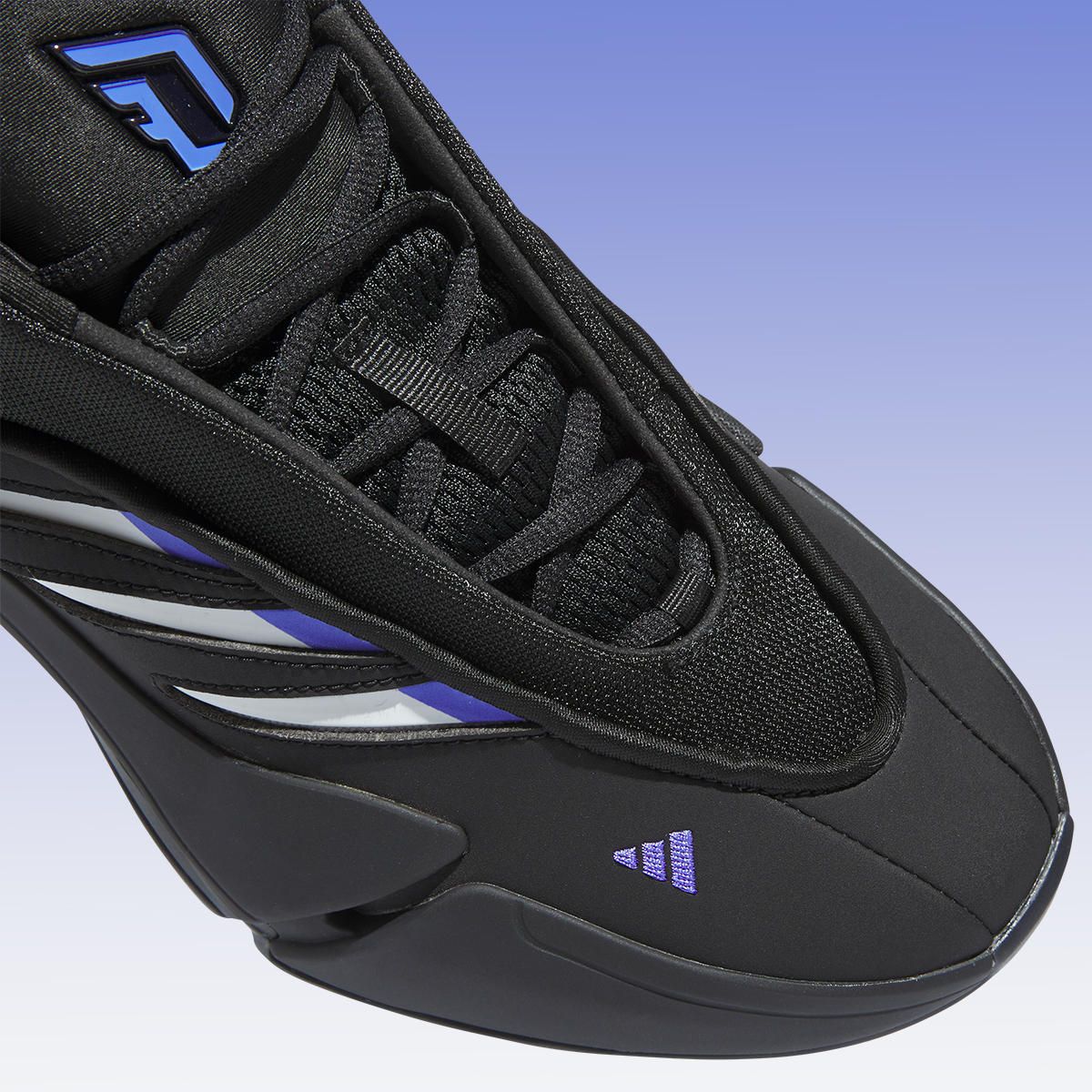 Adidas Dame 9 Core Black Cloud White Cobalt Blue Ji1938 2