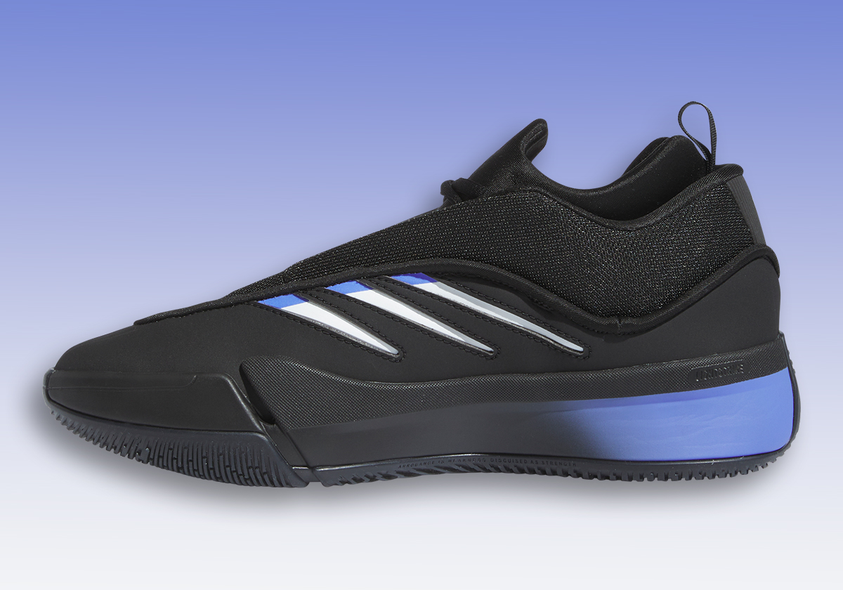 Adidas Dame 9 Core Black Cloud White Cobalt Blue Ji1938 5