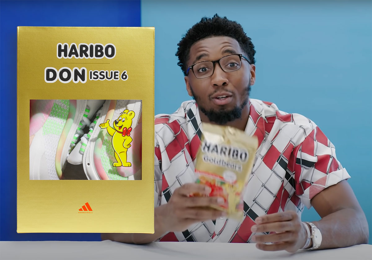 Donovan Mitchell’s Obsession With Haribo Gummy Bears Ends Up As An adidas Collaboration