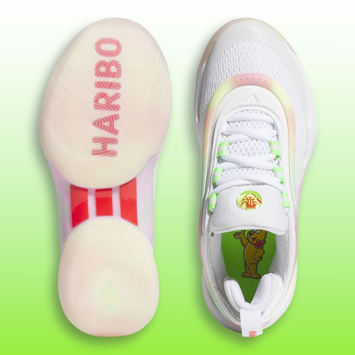 Donovan Mitchell Haribo adidas JH7917 JH7918 | SneakerNews.com display picture 3