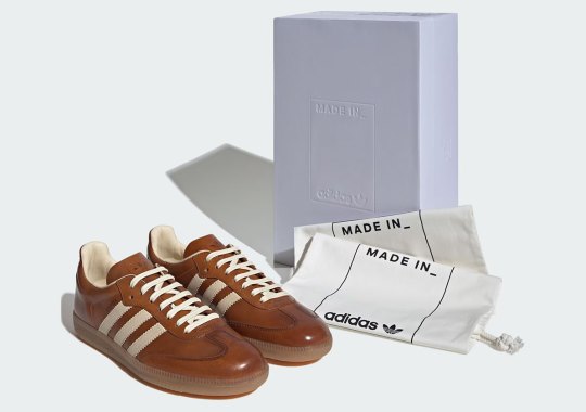 The $350 Made In Italy adidas Samba Is Back In Hand-Polished Brown Leather