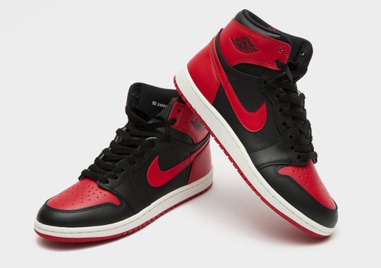 First Look At The Air Jordan 1 "Bred" For 2025