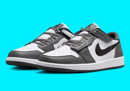 The Accessible Air Jordan 1 Low EasyOn Cleans Up In Grey And White