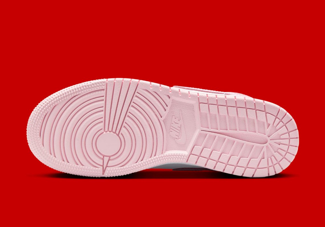 Air Jordan 1 Mid Gs Pink White Red Dq8423 608 4