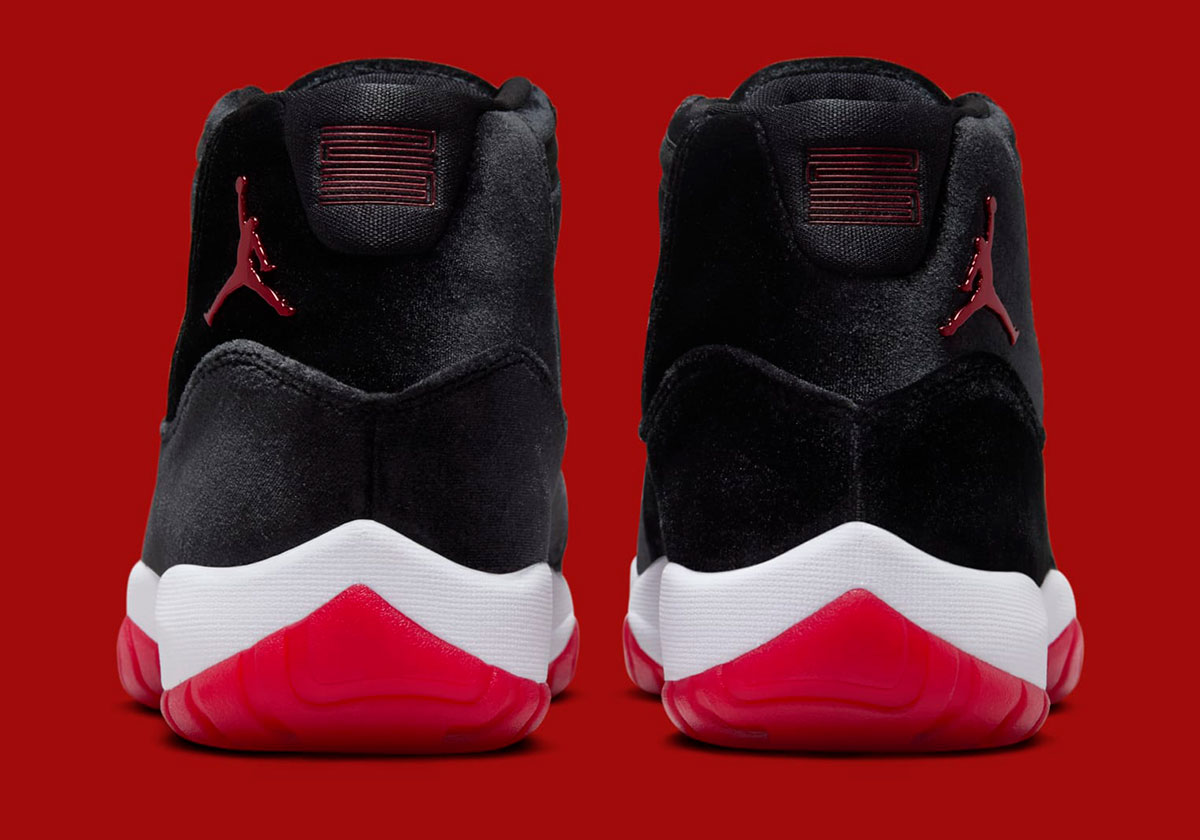 Air Jordan 11 Bred Velvet Release Date 4