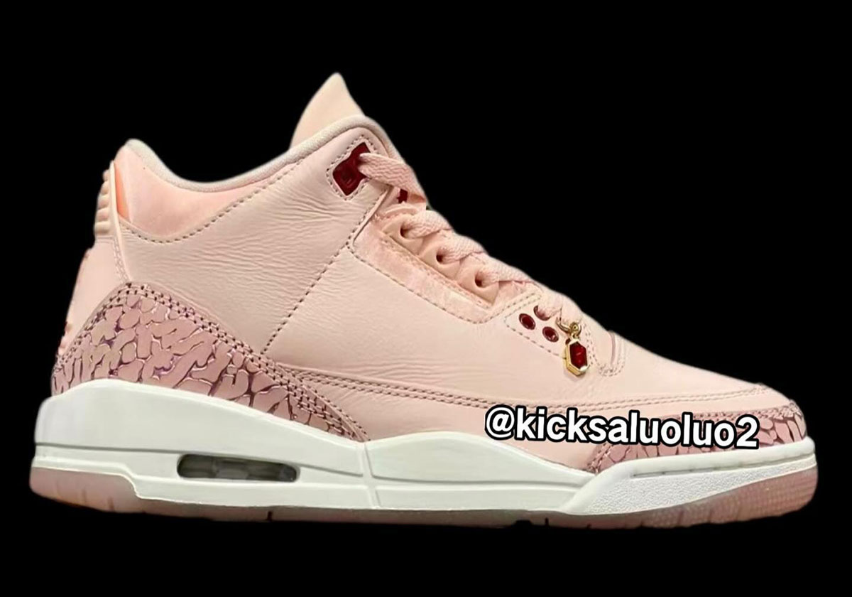 First Look At The Air Jordan 3 “Valentine’s Day”