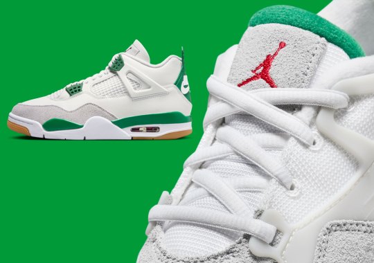 The Air Jordan 4 RM "Pine Green", A Nod To The Epic Air Jordan 4 SB, Releases In 2025