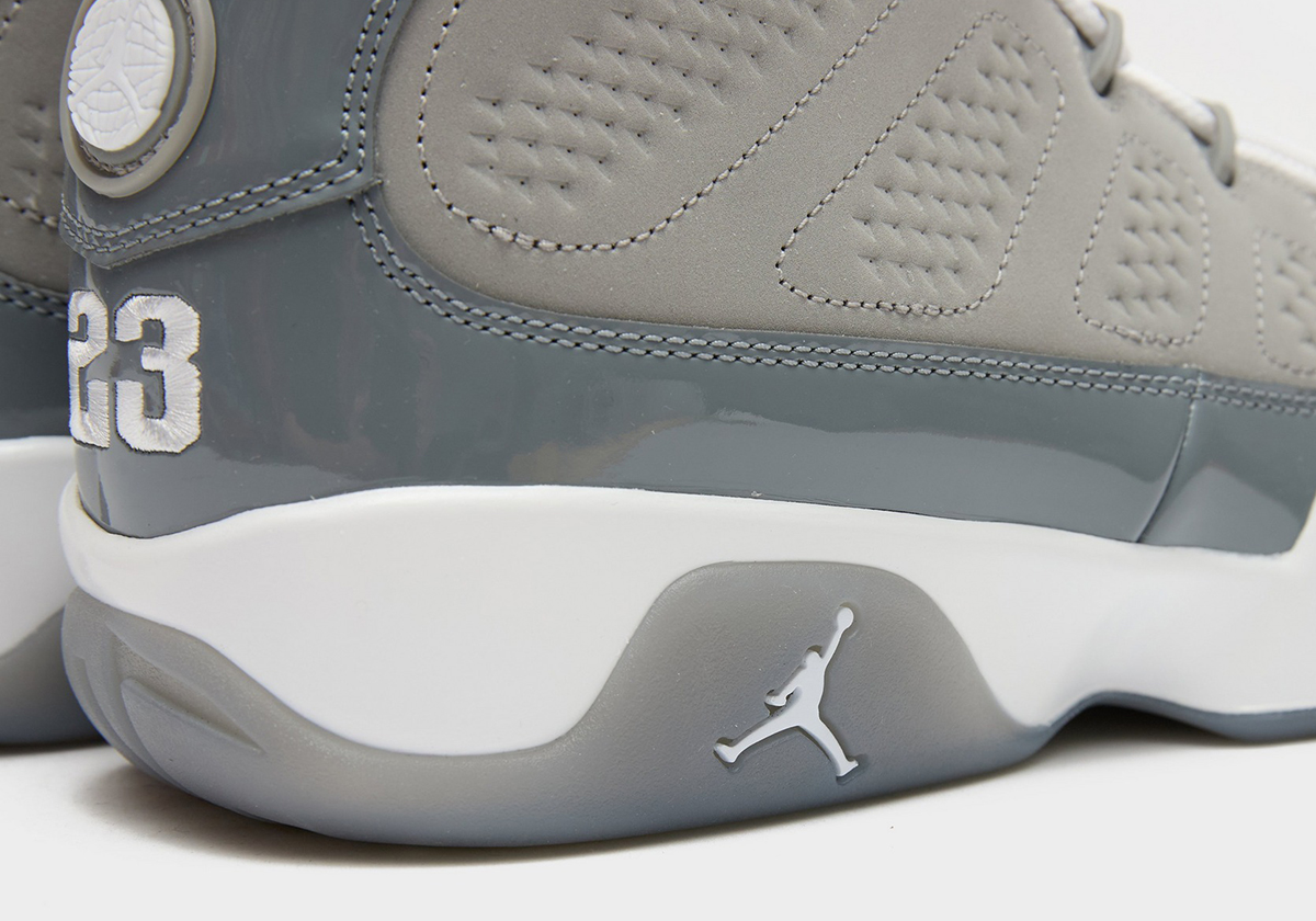 Jordan 9 grey suede deals