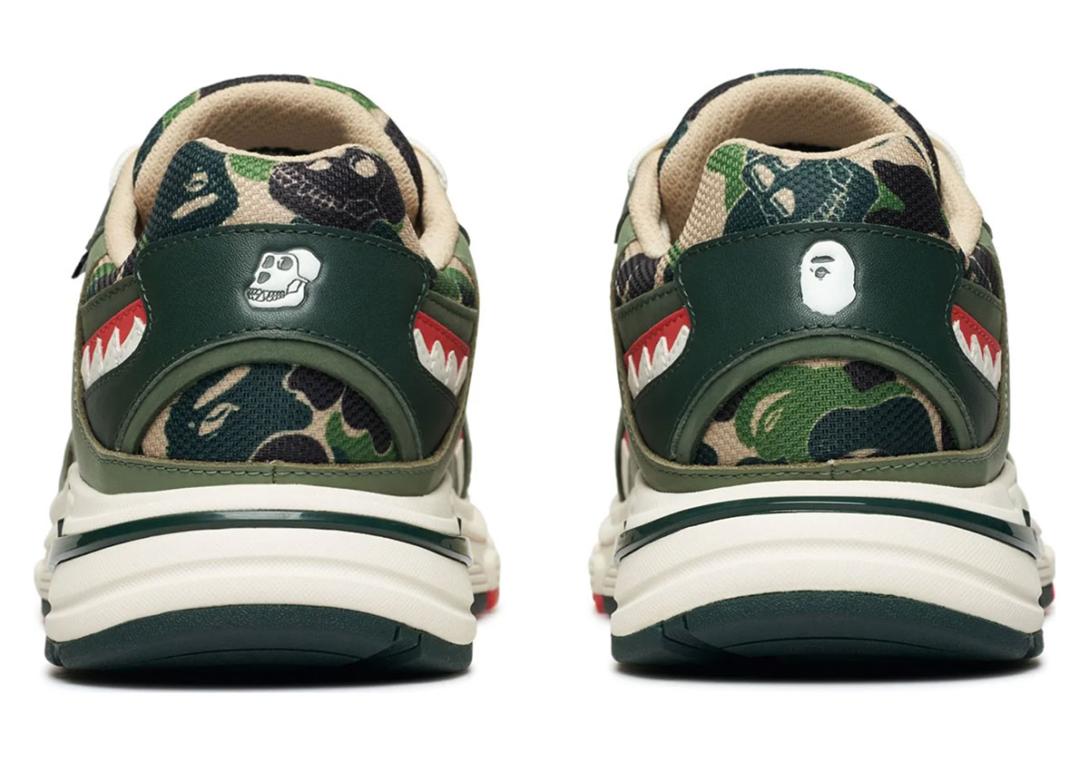 Bape Shark Sta Green Camo 1