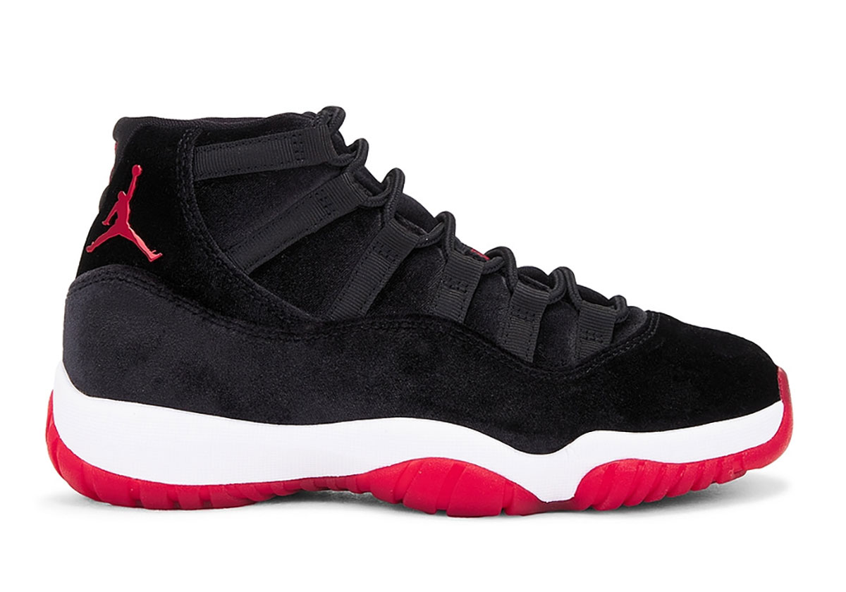 Air Jordan 11 Bred Velvet DB5457 061 SneakerNews