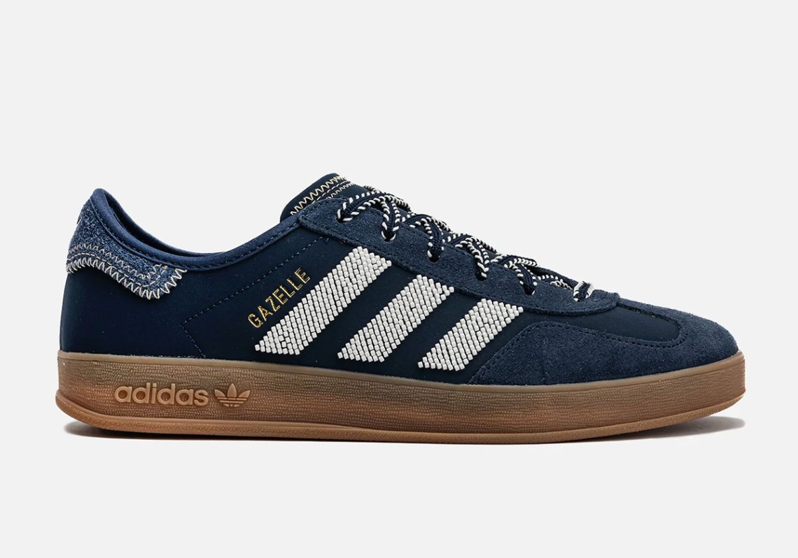 Clot Adidas Gazelle Indoor Navy Gum Ih3725