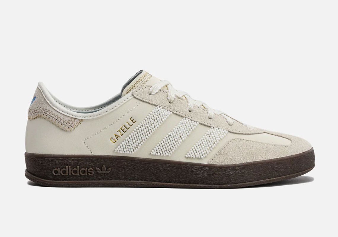 clot adidas gazelle indoor white gum ih3719