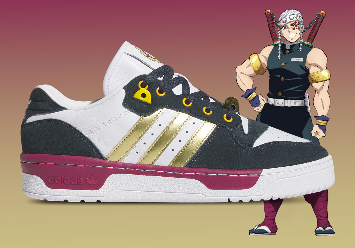 Demon Slayer Adidas Rivalry Low Tengen Uzui Ji3311