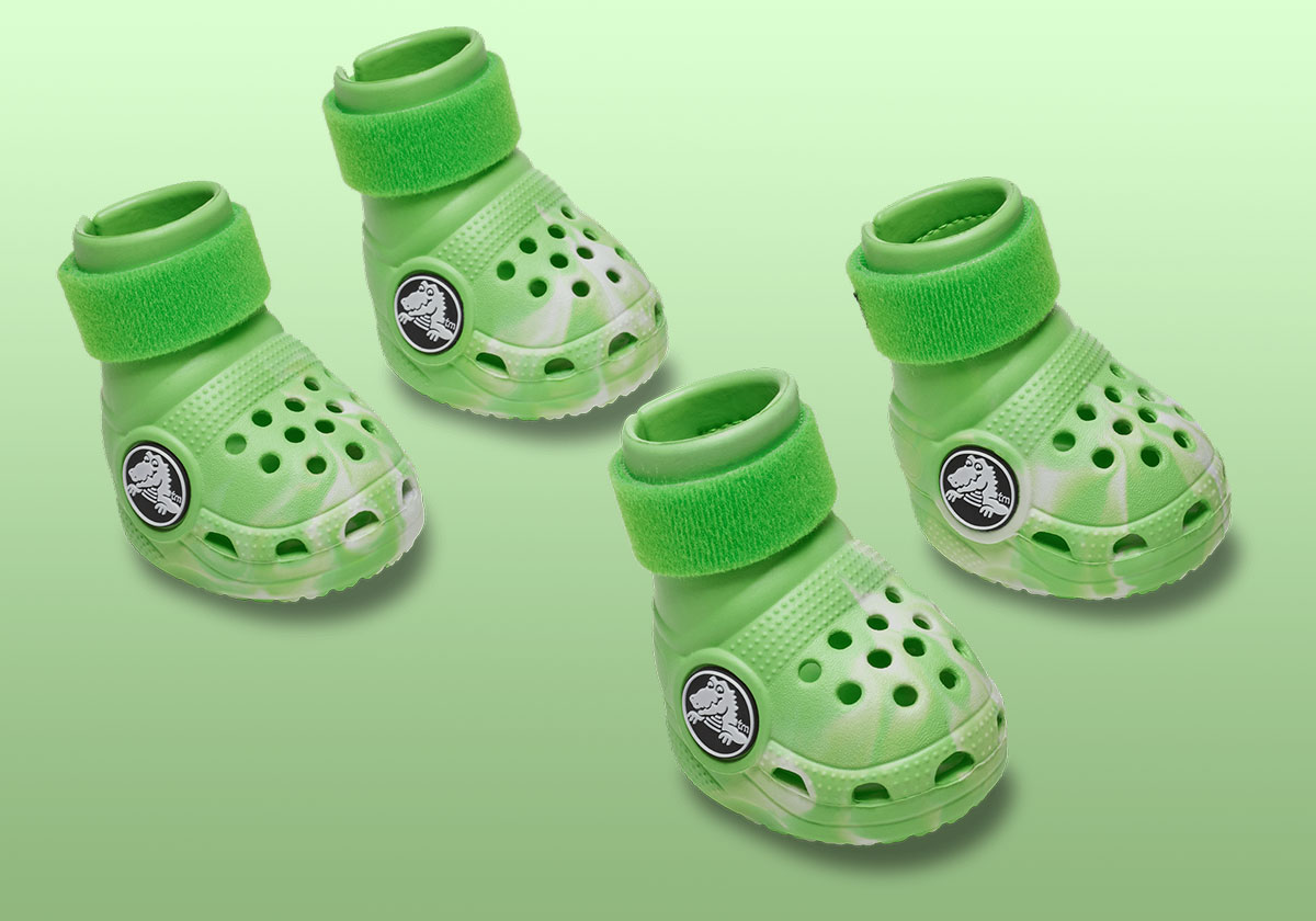 Dog Crocs Green 211352 3wa 4