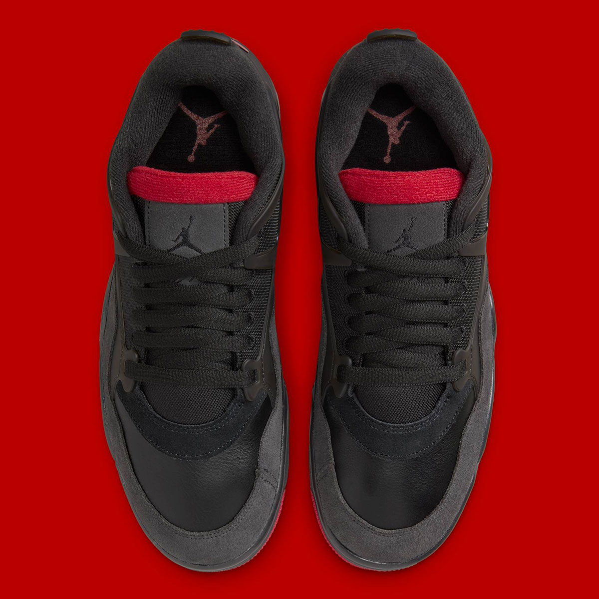 Jordan 4 Rm Black Varsity Red Anthracite Fq7939 060 3