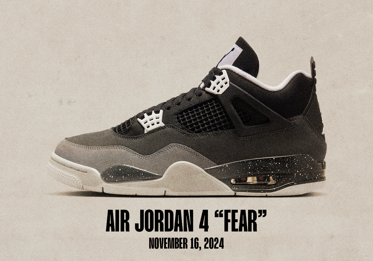 Jordan November 2024 Preview Air Jordan 4 Fear