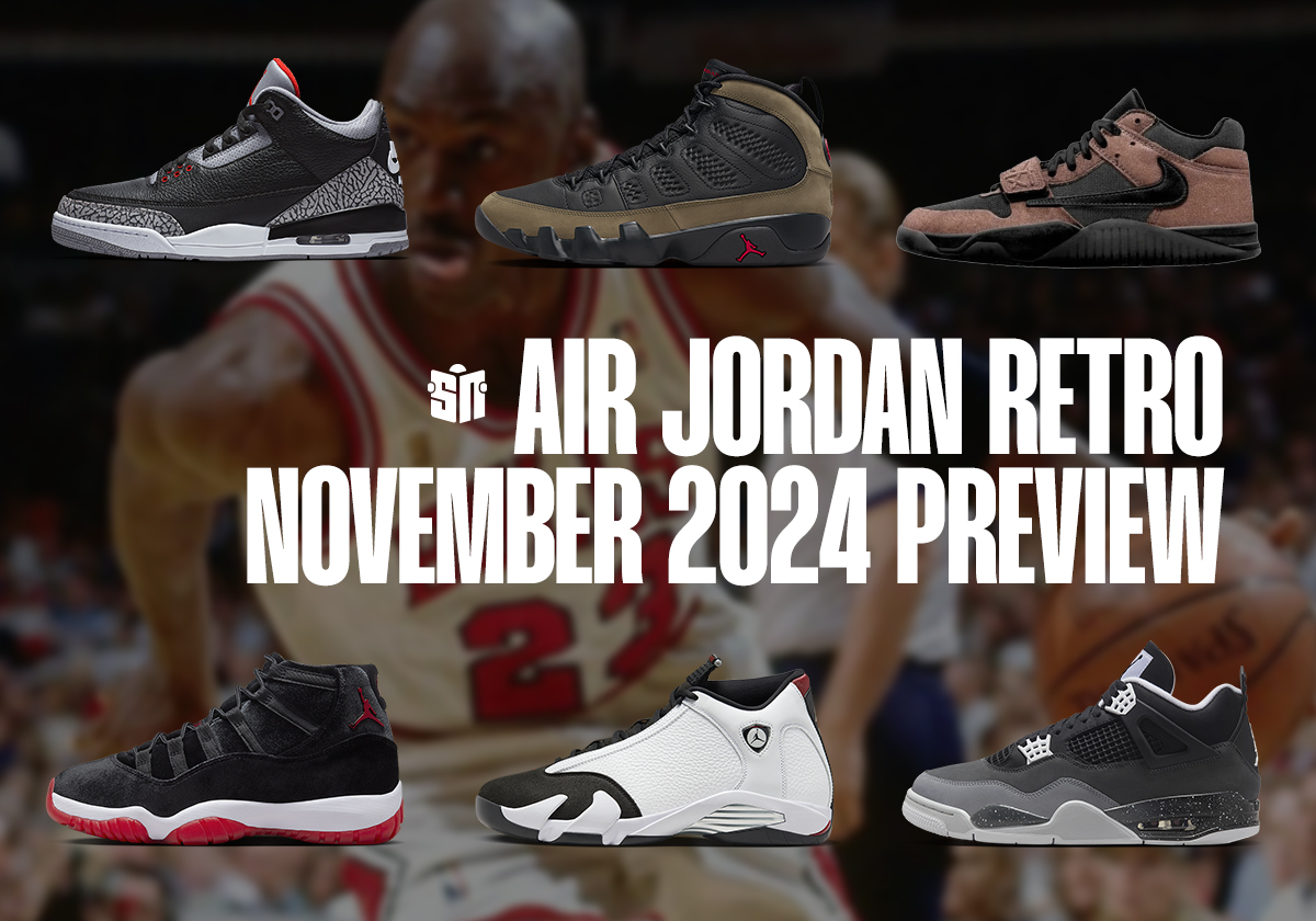 Jordan Releases November 2024 SneakerNews