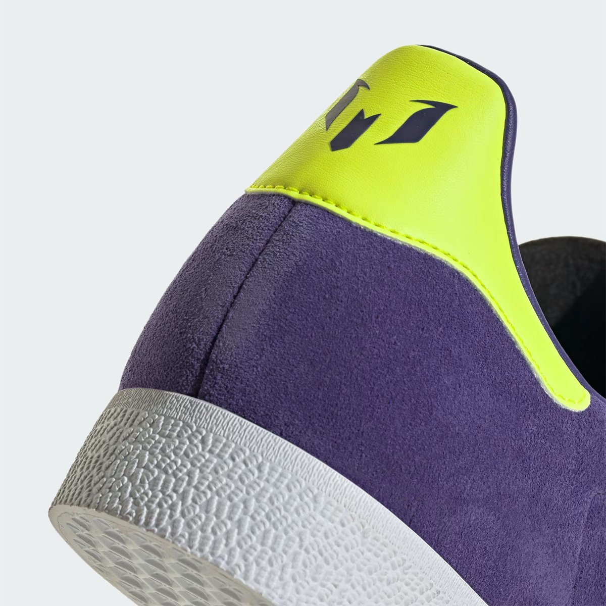 Messi Adidas Gazelle Purple Lucid Lemon Ih8164 3