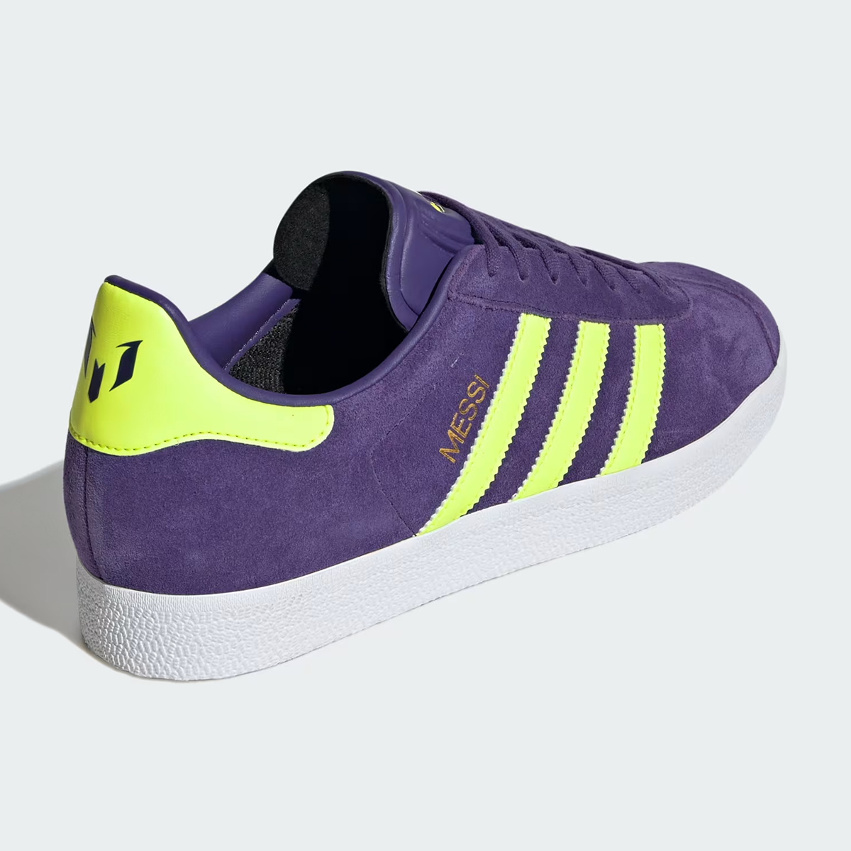 Messi Adidas Gazelle Purple Lucid Lemon Ih8164 5