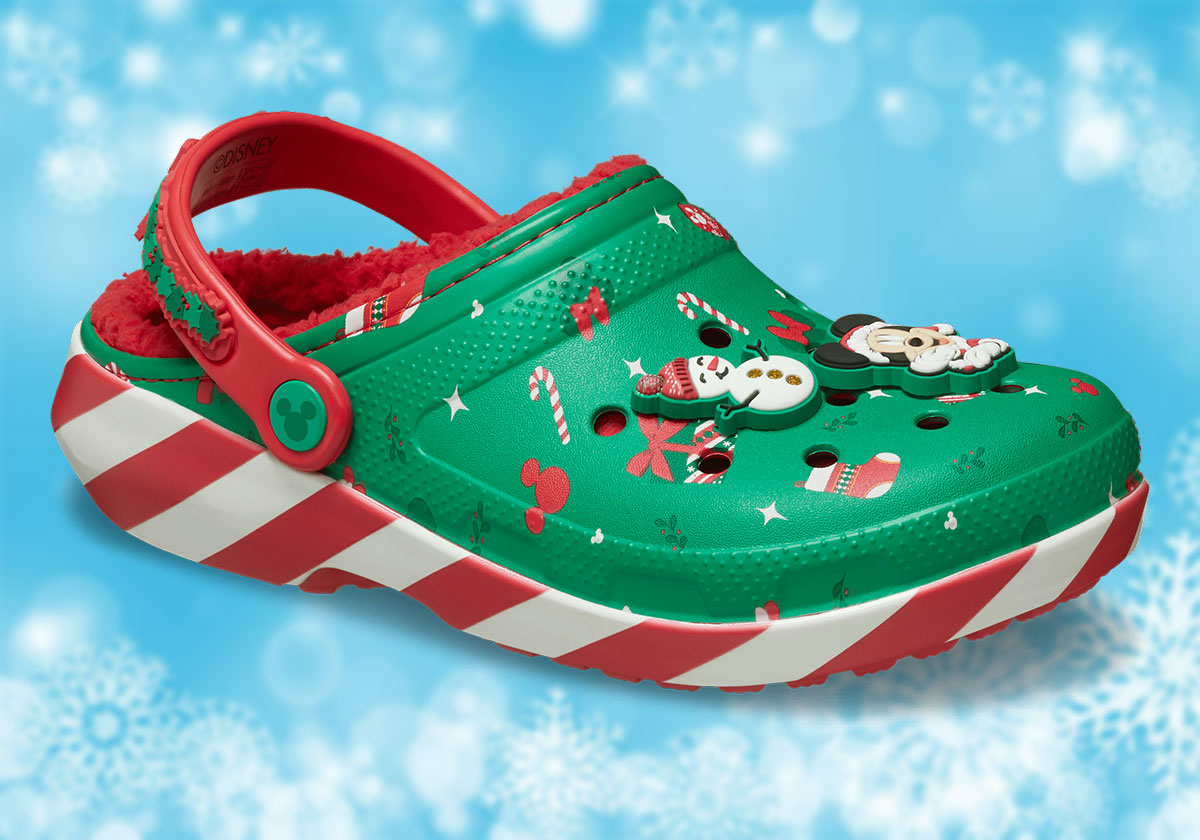 Mickey Mouse Christmas Crocs Classic Clog Lined 210813 90h 5