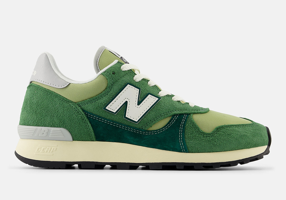 Une New Balance W530 agrémentée de quelques touches de rose saumon Everglade Green Mallard Green Marsh Green M475vtf 3