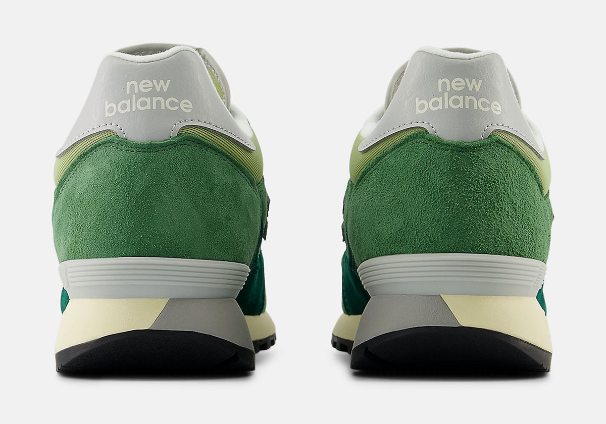 Une New Balance W530 agrémentée de quelques touches de rose saumon Everglade Green Mallard Green Marsh Green M475vtf 4