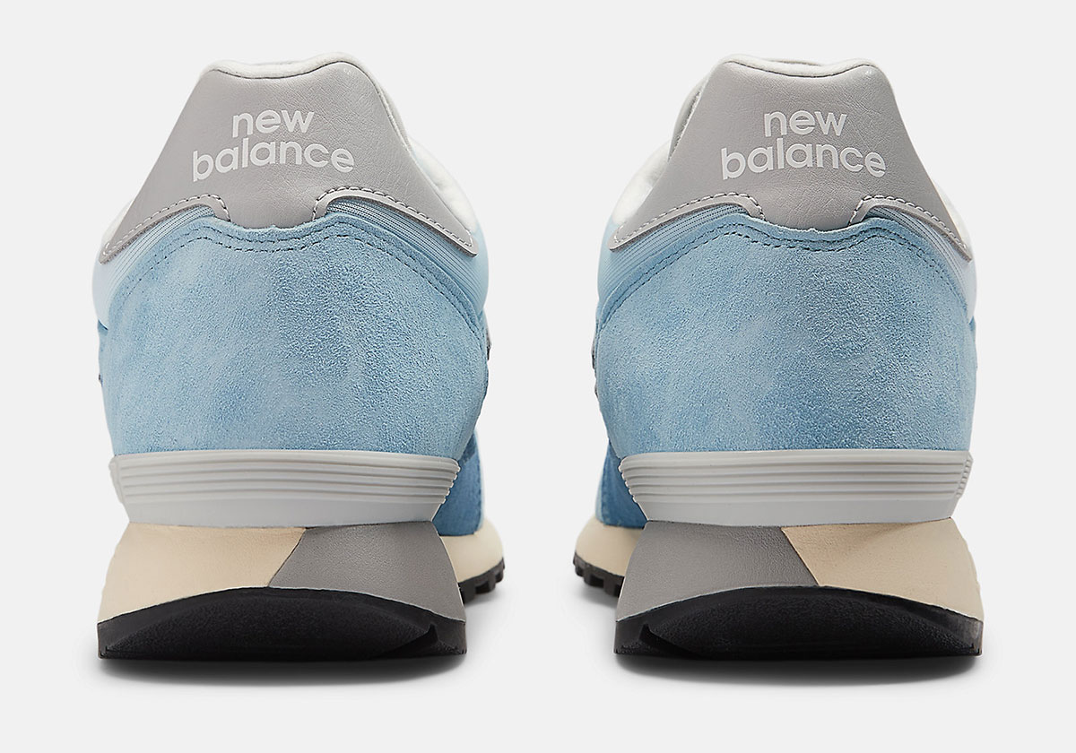 Une New Balance W530 agrémentée de quelques touches de rose saumon Quarry Blue Chrome Blue Heron Blue M475vtg 4