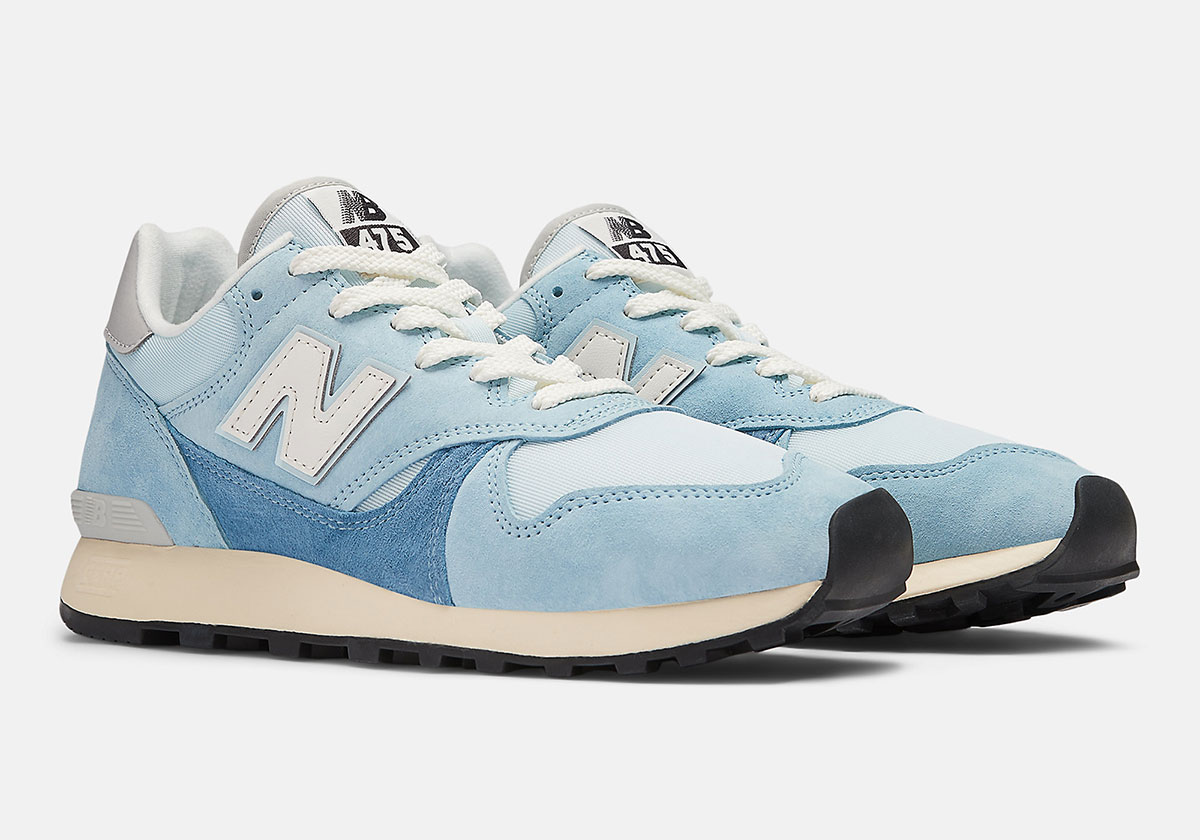 Une New Balance W530 agrémentée de quelques touches de rose saumon Quarry Blue Chrome Blue Heron Blue M475vtg 5