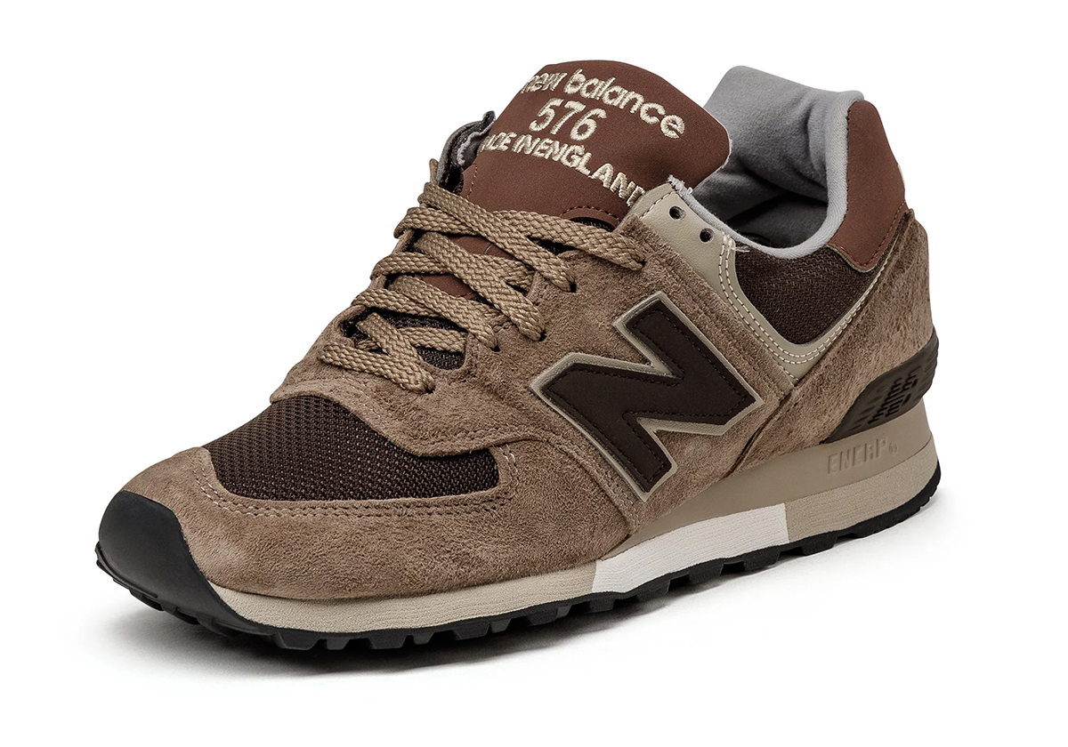 New Balance Utbildare Numeric 425 MADE in England Brown OU576DC Camiseta corta en blanco de New Balance ParallaxShops