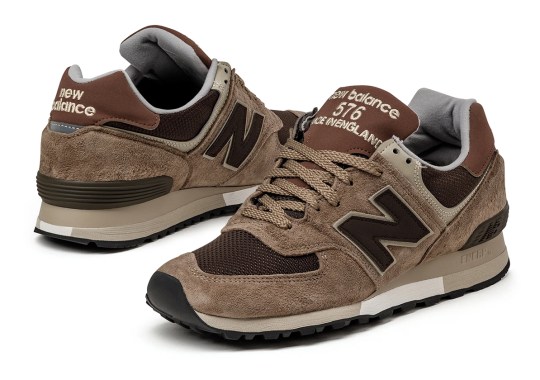 "Mocha" Graces The New Balance 576 Made In England