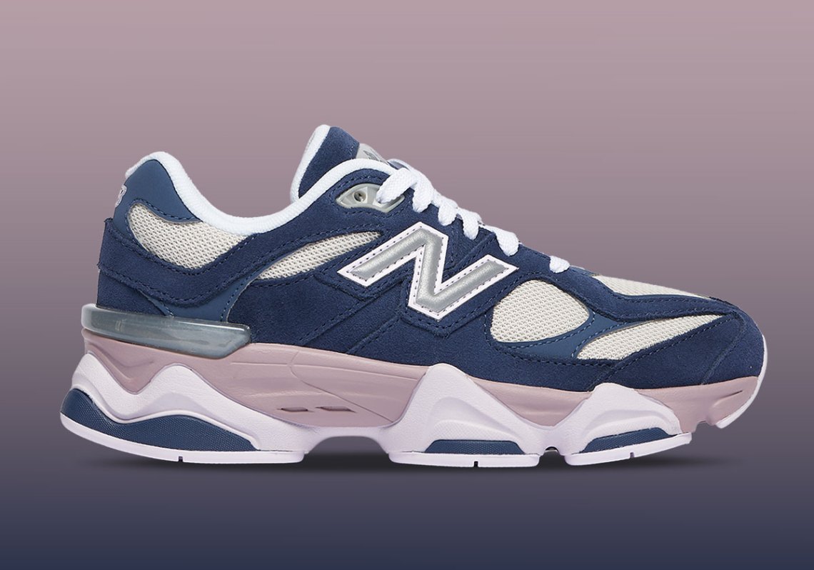 New Balance 9060 Navy Pink Gc9060fp 3