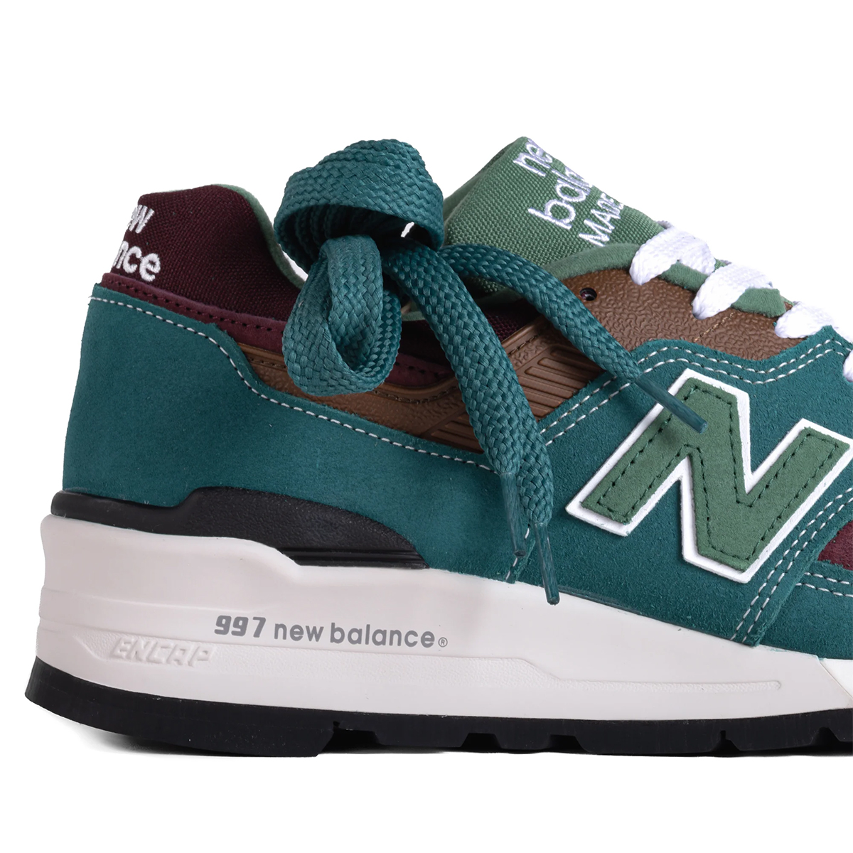 New Balance 997 Made In Usa Teal Brown U997tb 1