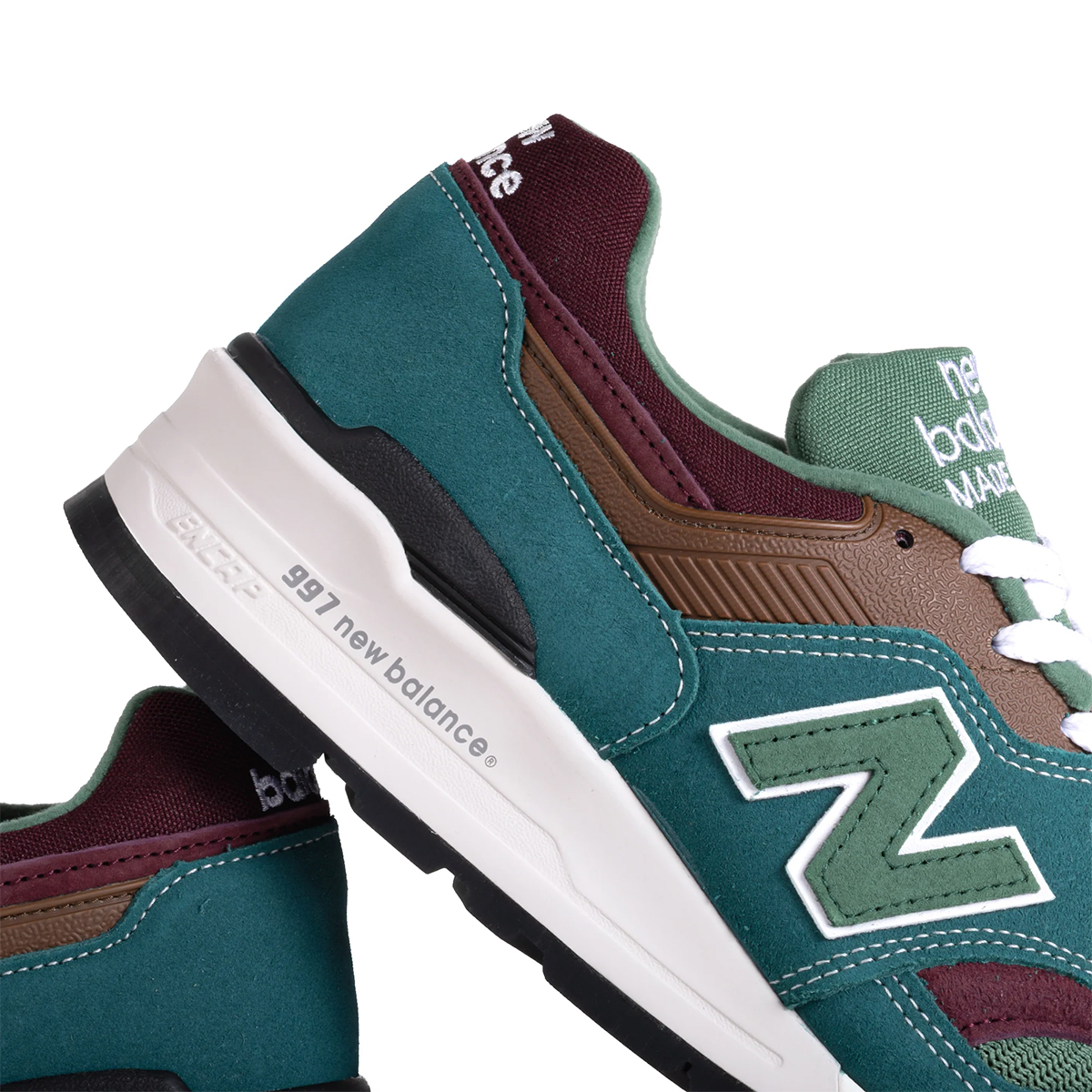 New Balance 997 Made In Usa Teal Brown U997tb 6