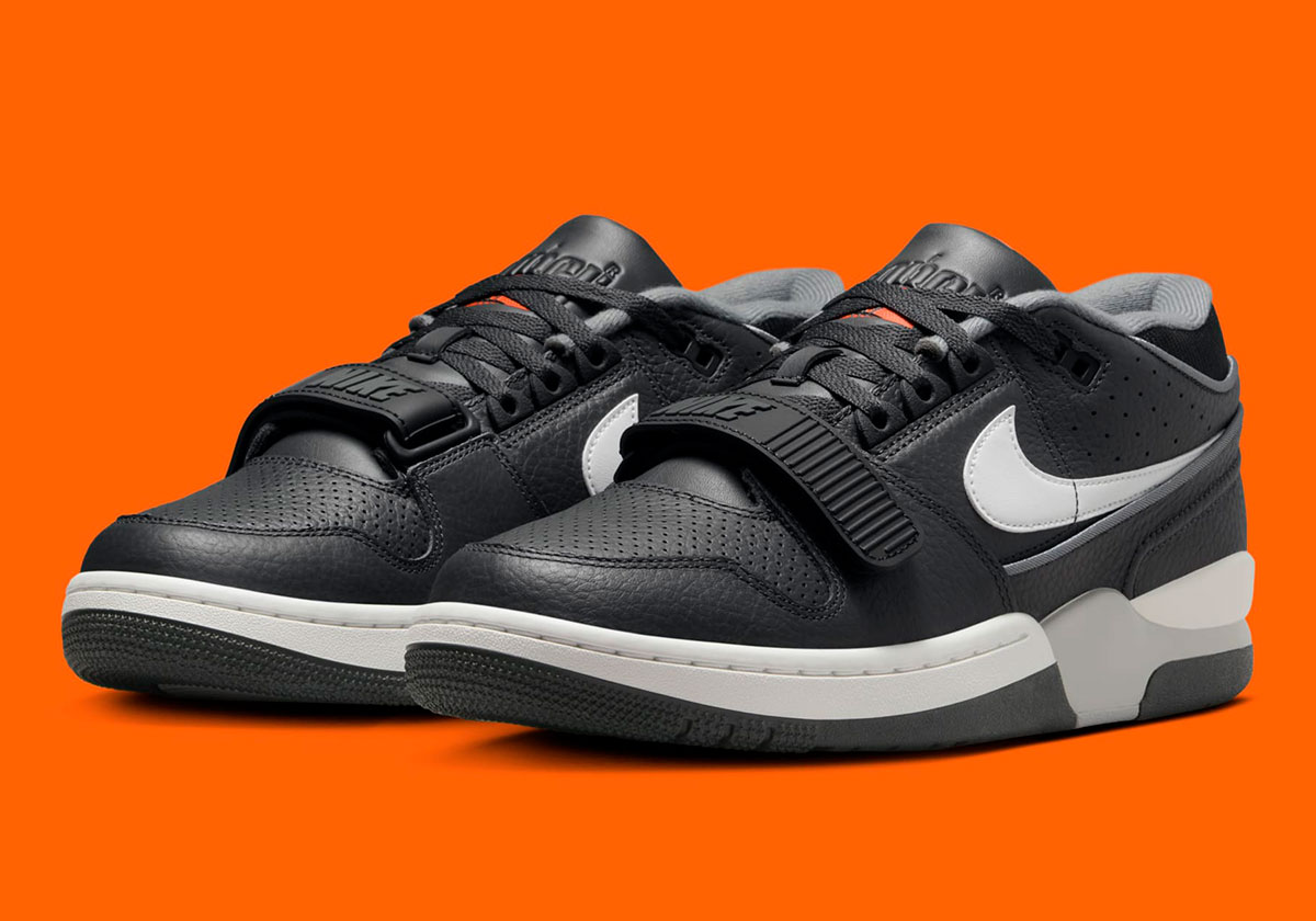 nike air alpha force 88 black grey orange FQ8183 001 8