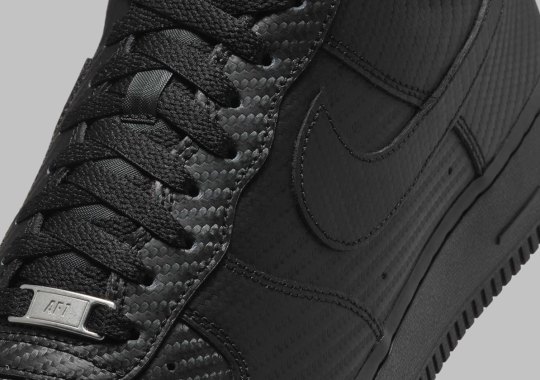 Nike Air Force 1 Low “Black Carbon Fiber” Is Available Now