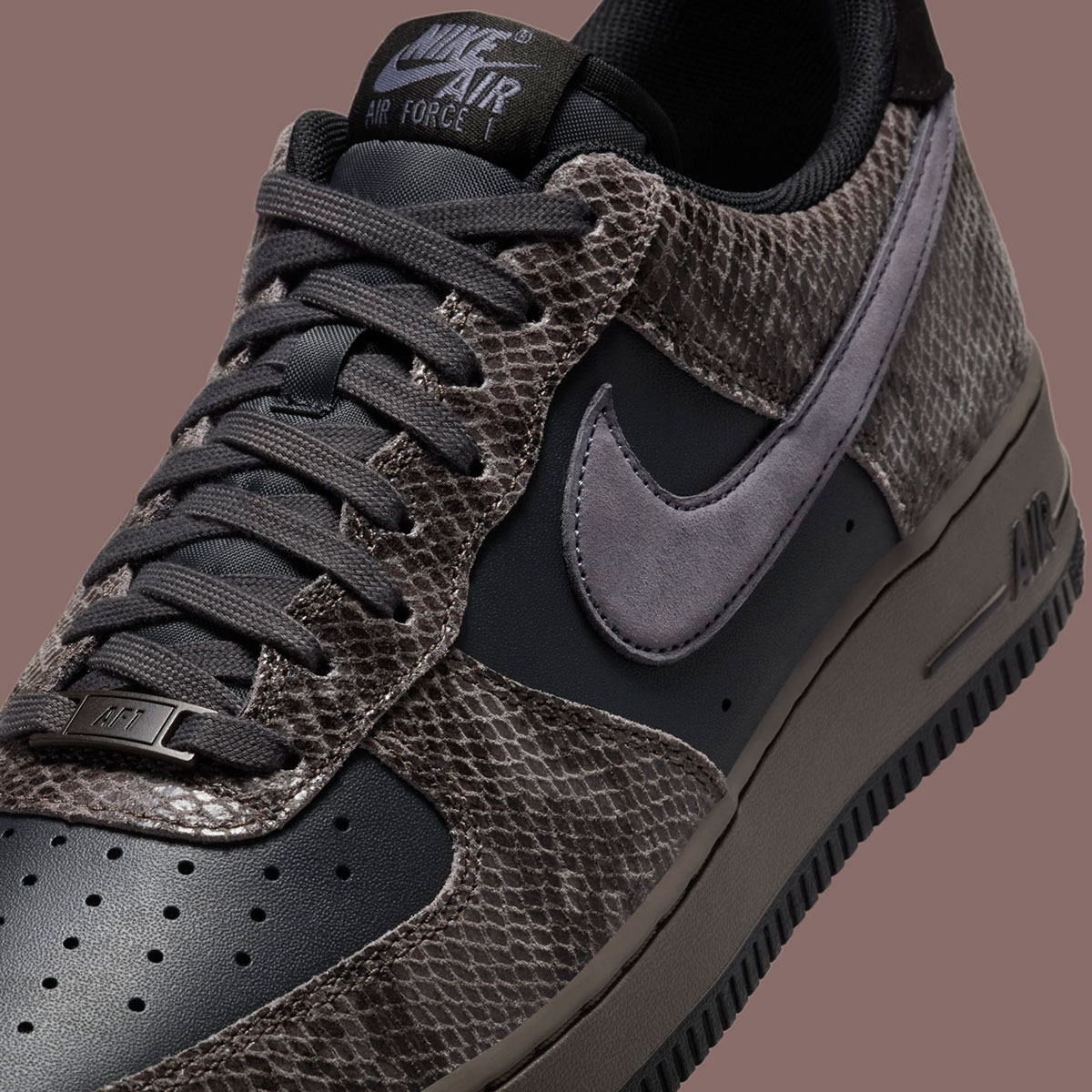 Nike Sportswear Heritage Γυναικεία Αμάνικη Μπλούζα Low Black Snakeskin Hf2898 001 2